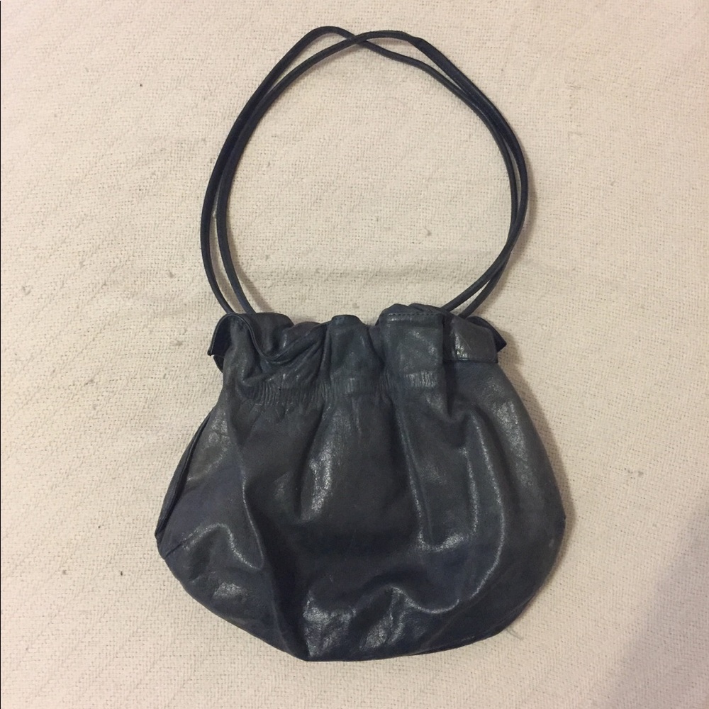 Leather Vu A Paris Handbag
